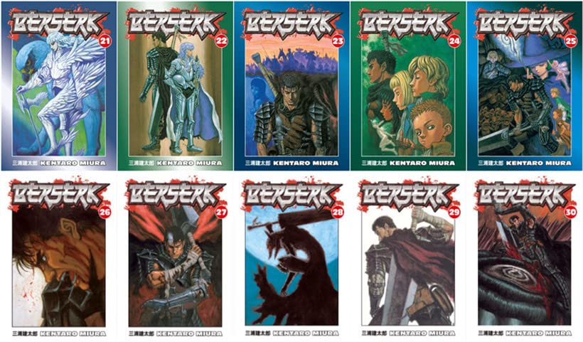 Berserk Series Set I 10 Books (Volume #21- #30)