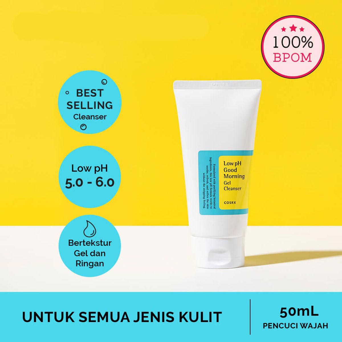 Low pH Good Morning Gel Cleanser, 50 ML