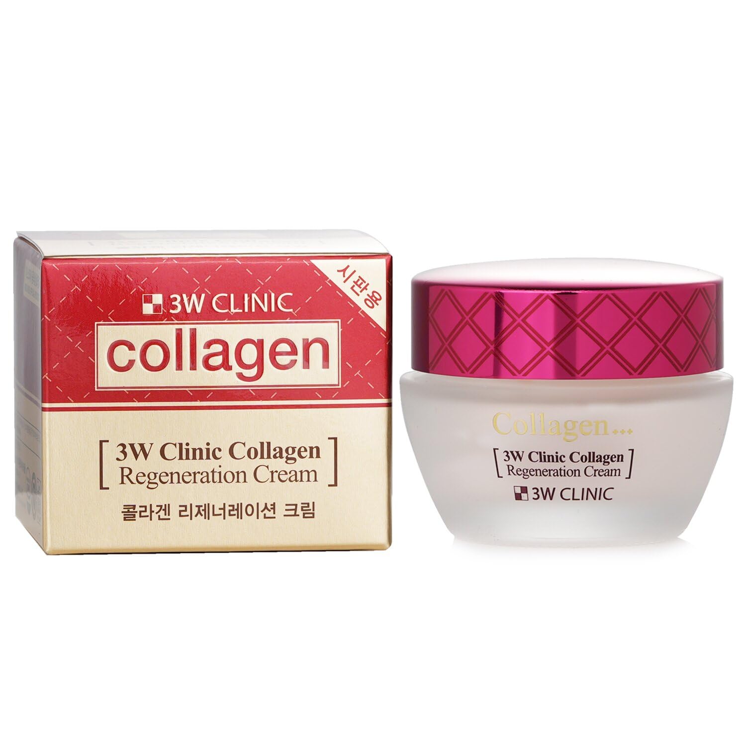 3W Clinic Collagen Regeneration Moisturizer Cream, 60 ml