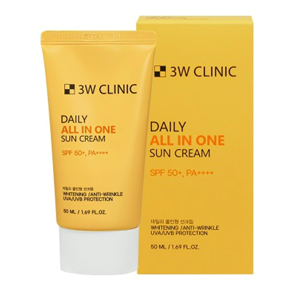 3W Clinic Daily All In One Sunscreen SPF50+ PA++++, 60ml